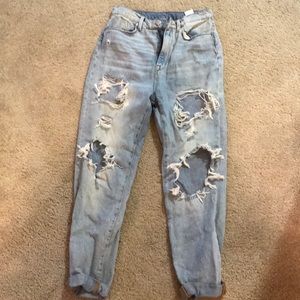 Sz 27 Urban Outfitters Distressed Boyfriend Jeans